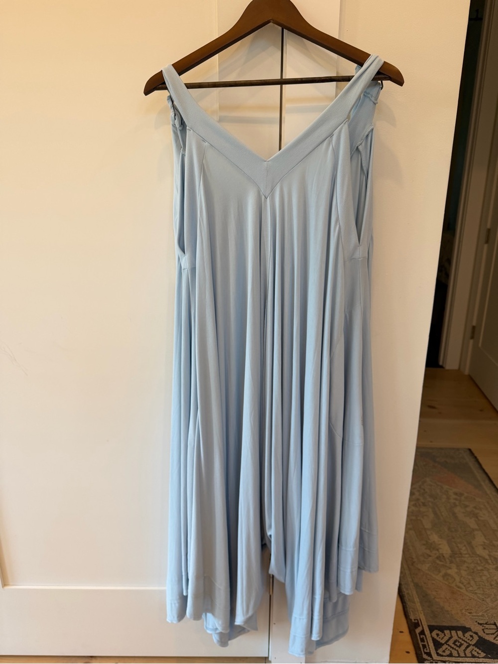 FP Movement by Free People Light Blue Flowing Maxi Jumpsuit - Picture 2 of 5